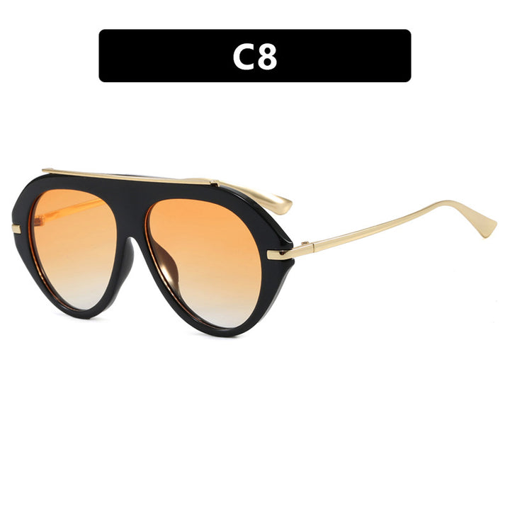 Dame solbrille i elegant heksagon-design Skanto