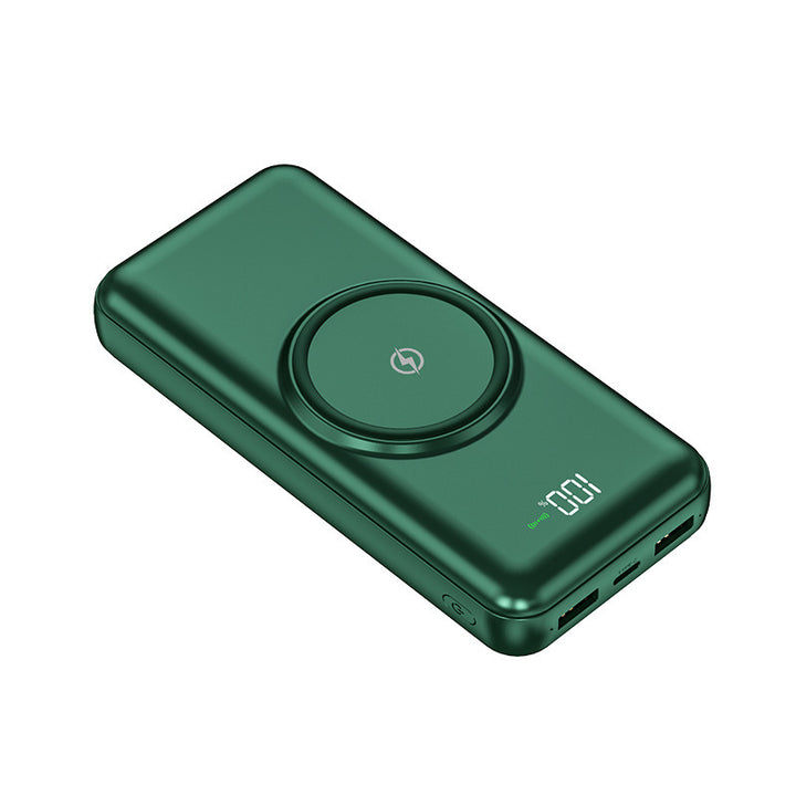Bærbar powerbank med trådløs hurtiglading og intelligent ladeindikator Skanto