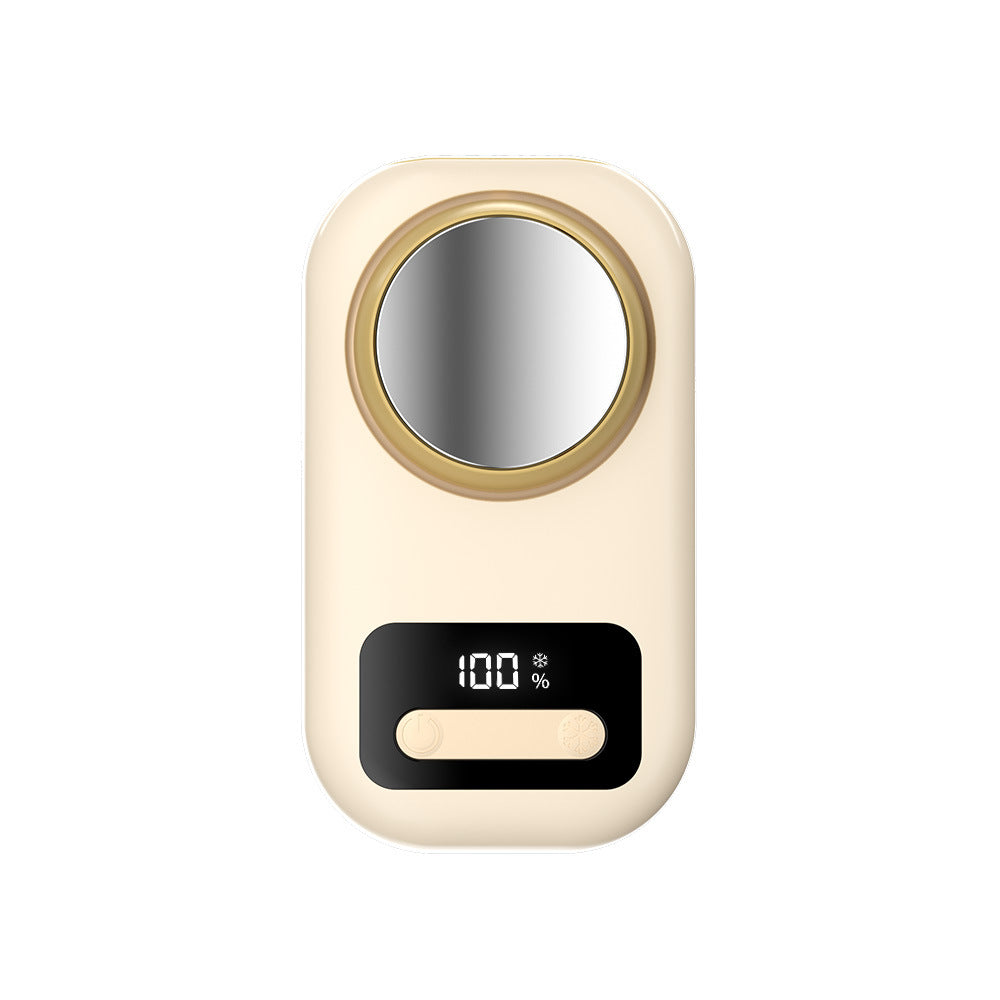 Unisex Digital Mirror Compact med Temperatur Display Skanto