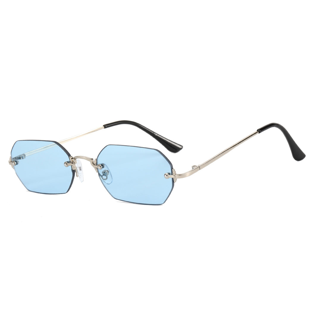 Damer moterik solbrille med innovativt heksagonalt design og UV-beskyttelse Skanto