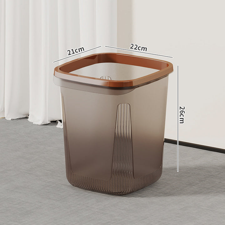 Kvinnelig elegant og praktisk søppelbøtte med ergonomisk håndtak Skanto