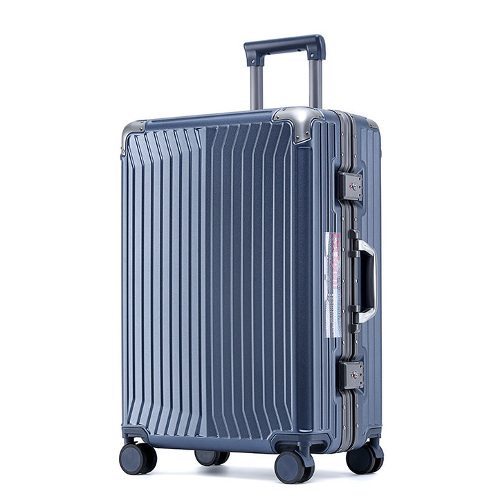 Unisex Rugged Hard-Shell Rolling Suitcase Skanto