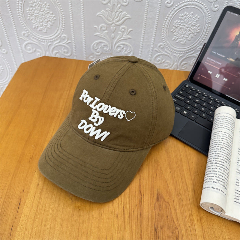 Herre Stilig Brodert Caps Skanto