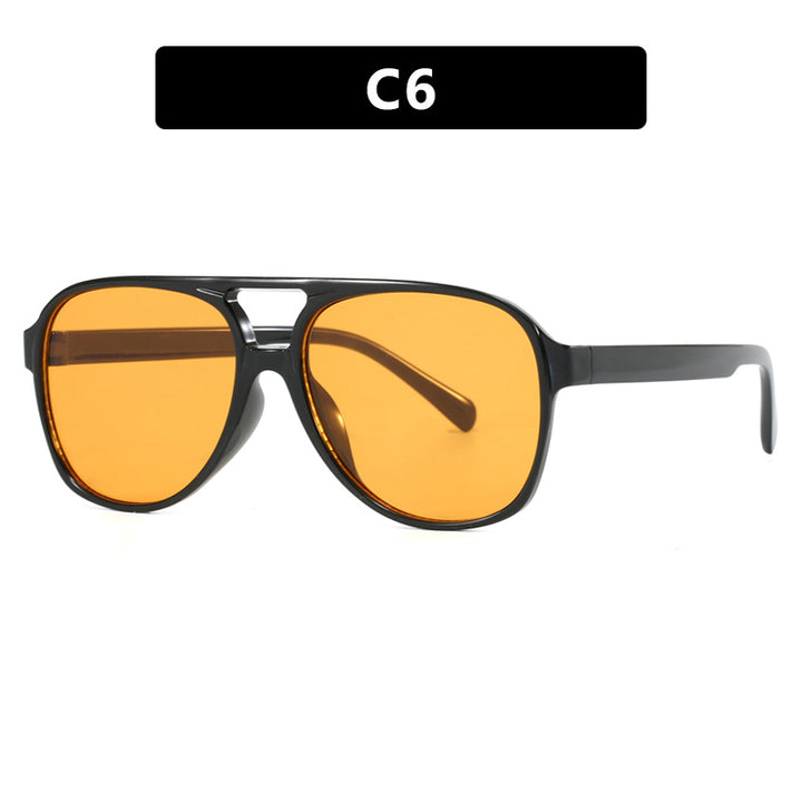Damer oversized solbrille i sporty-elegant design Skanto