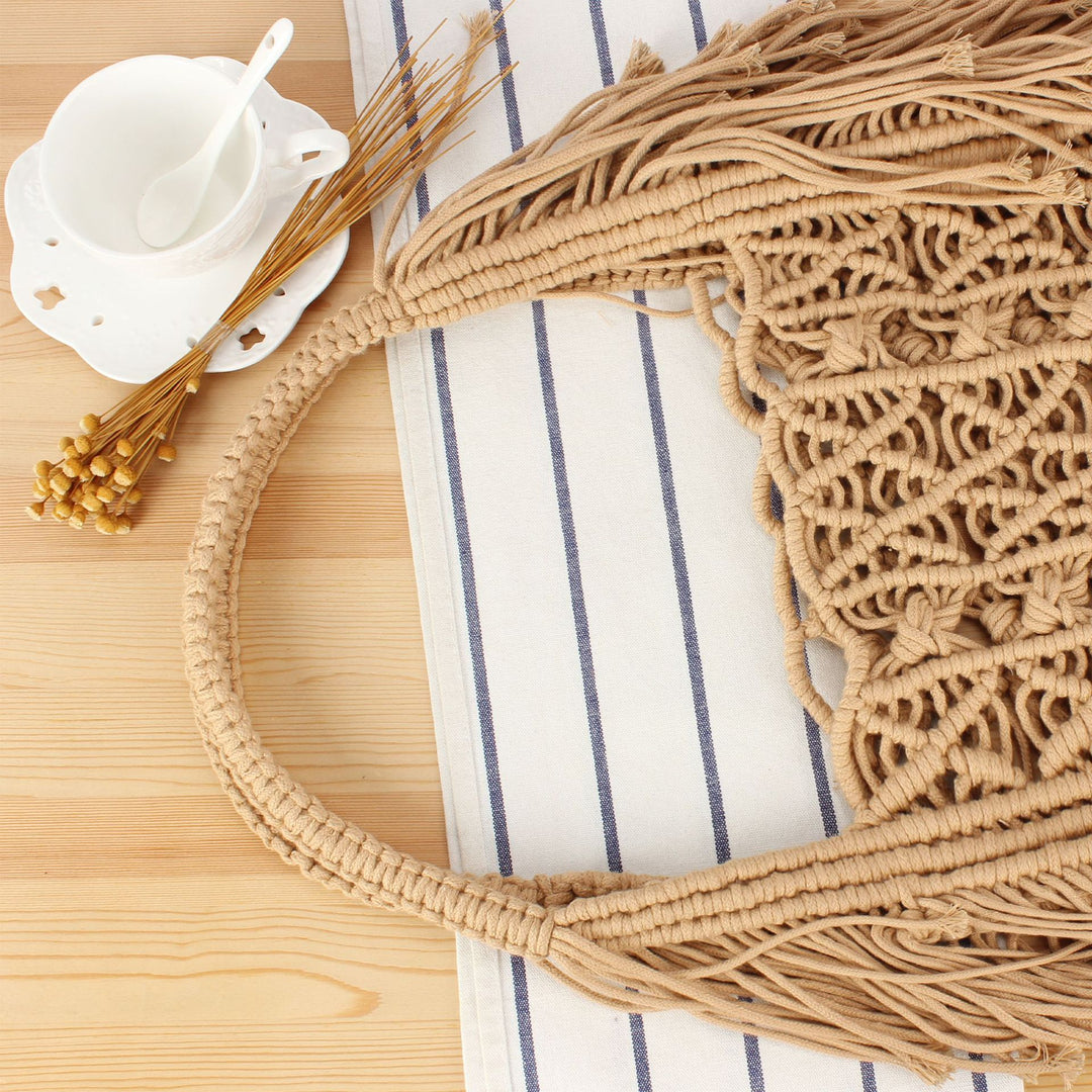 Hand-Knotted Macrame Bag Skanto