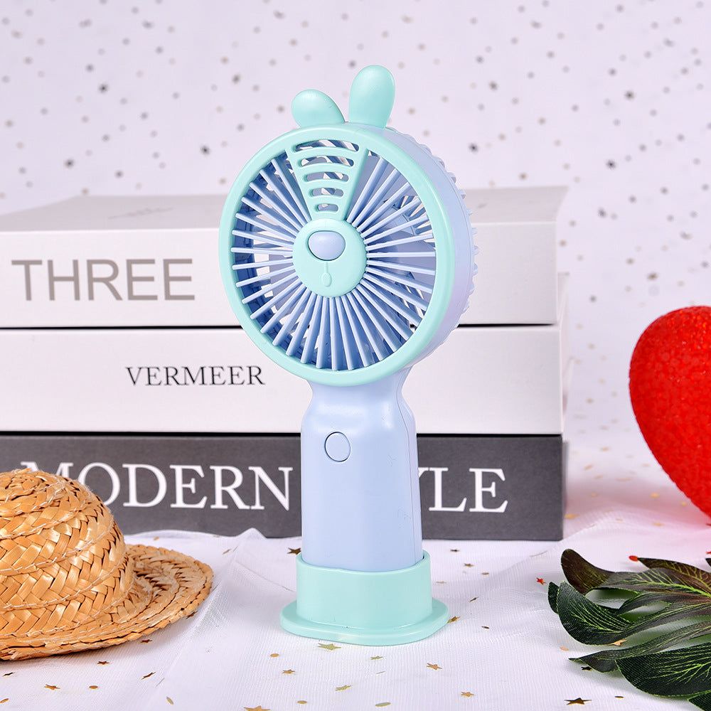 Unisex Bærbar Håndvifte med søtt Dyredesign Skanto