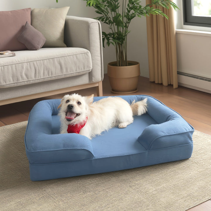 Ortopedisk skum hundeseng