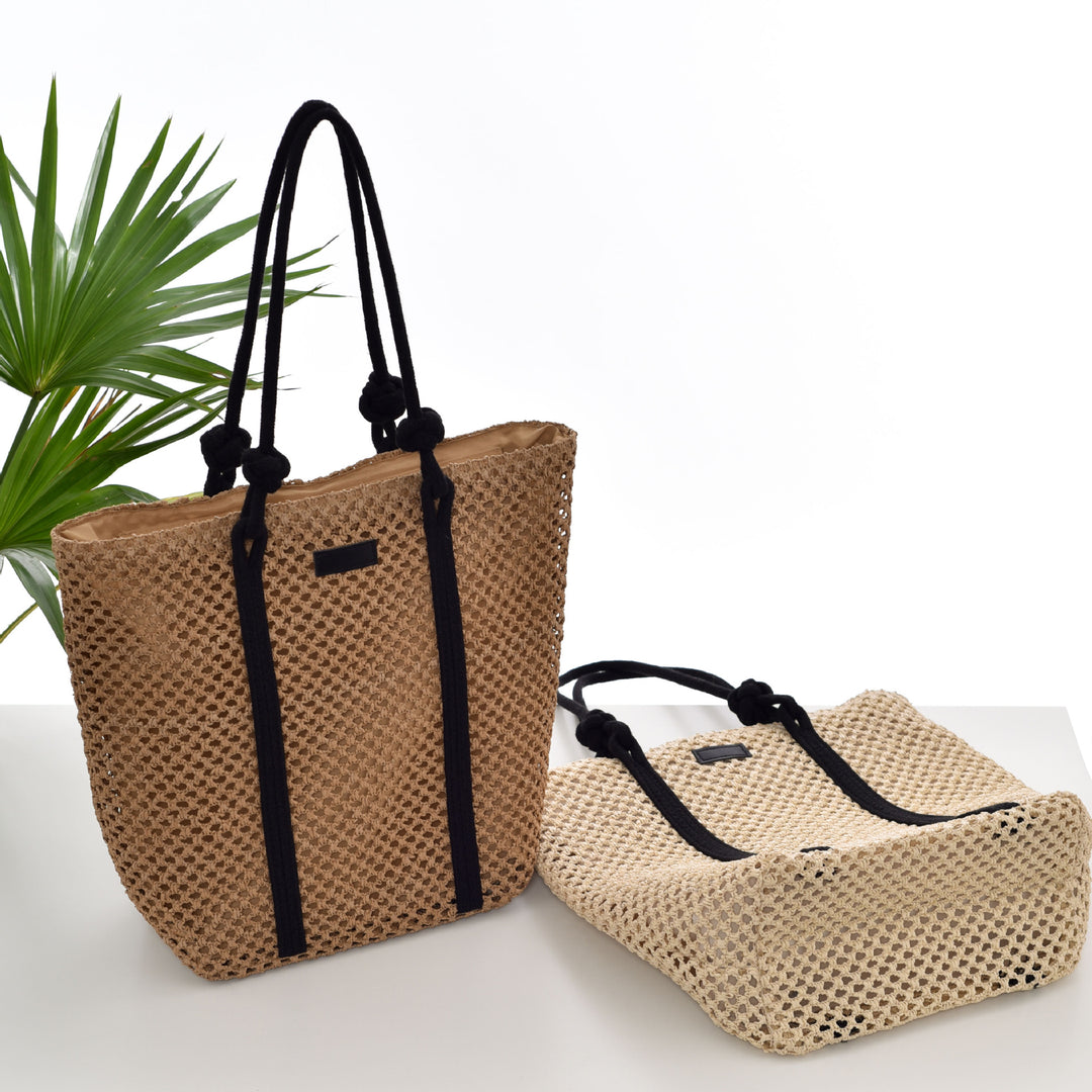 Håndveske med moderne nettdesign Skanto