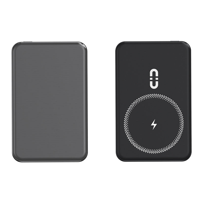 Magnetisk powerbank med trådløs hurtiglading og LED-display Skanto