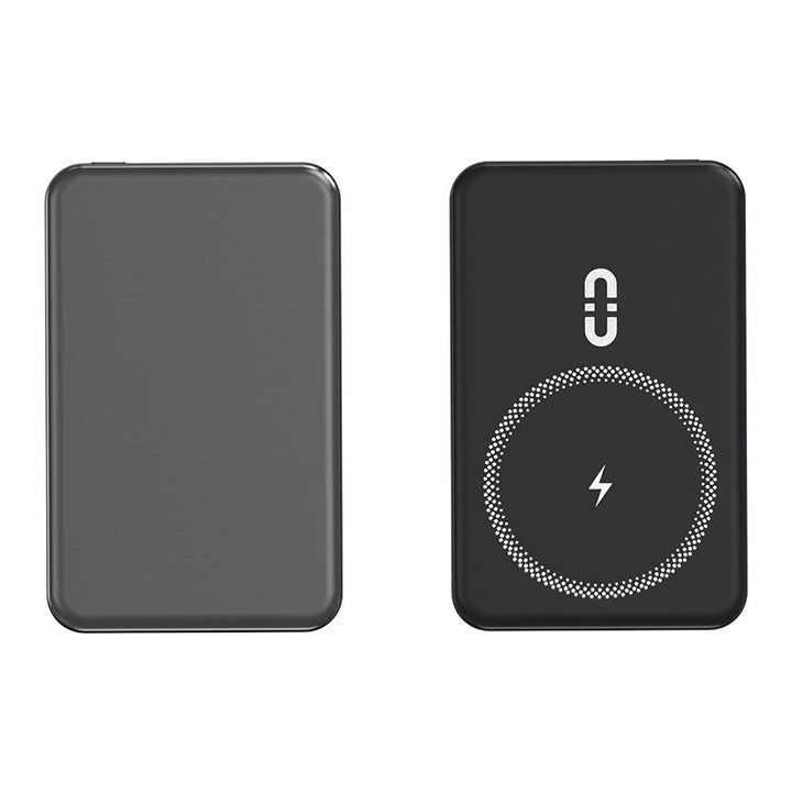 Magnetisk powerbank med trådløs hurtiglading og LED-display Skanto