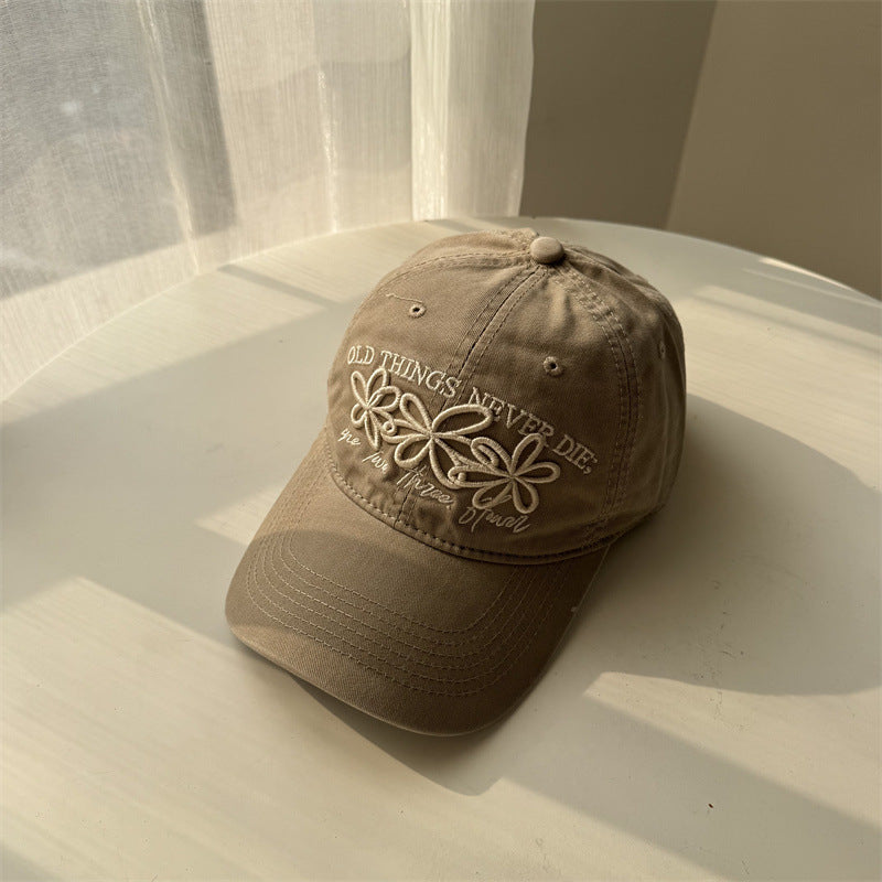 Kvinne Brodert Floral Baseball Cap Skanto 1783922211