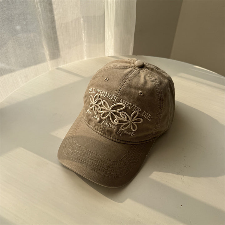 Kvinne Brodert Floral Baseball Cap Skanto 1783922211