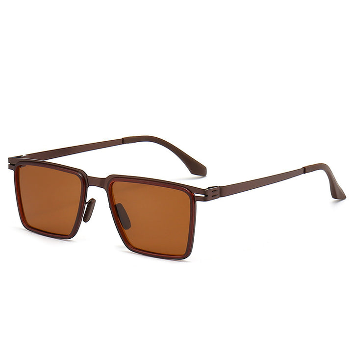 Dame Kvadratisk Designer Solbrille Skanto