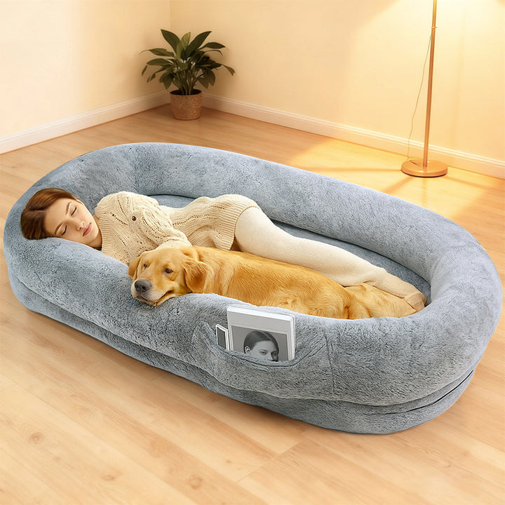 Plush Støttende Hundeseng