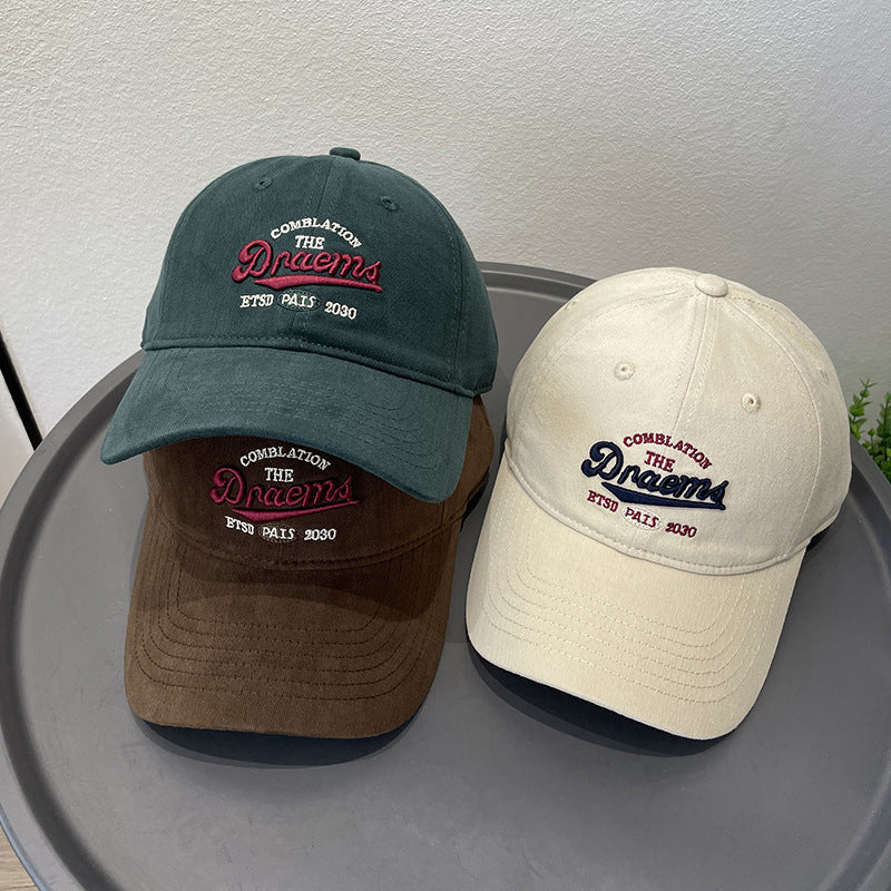 Herre Casual Brodert Baseball Caps Skanto