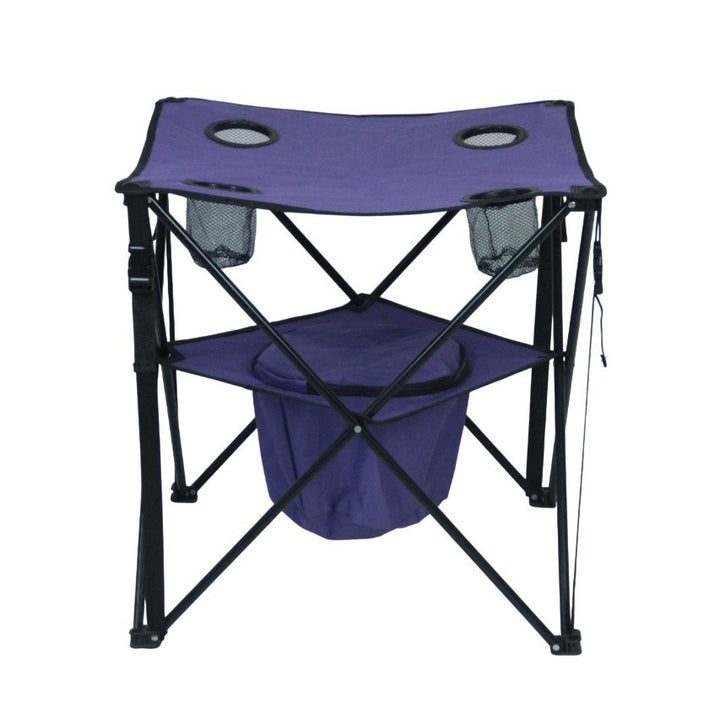 Campingbord med integrerte drikkeholdere Skanto