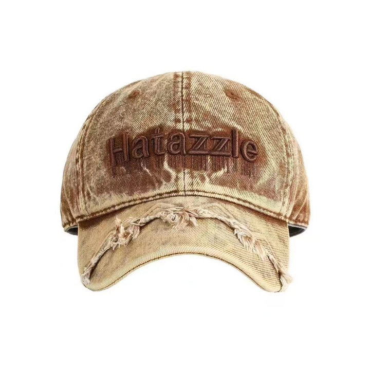 Herre Slitt Denim Baseball Cap Skanto 1784270737