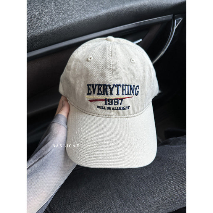Herre Casual Brodert Uttal Baseball Cap Skanto