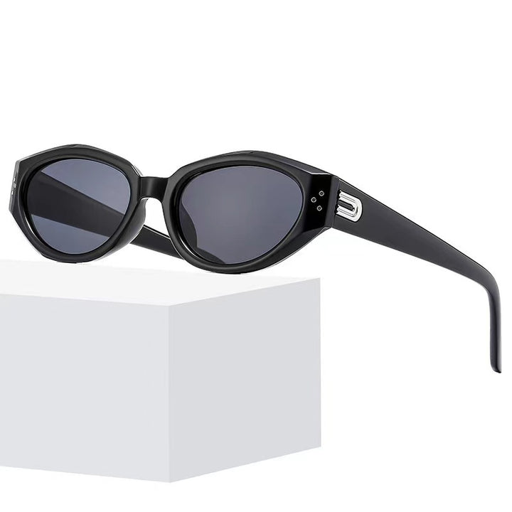 Dame mote retro solbriller i Cat Eye stil Skanto