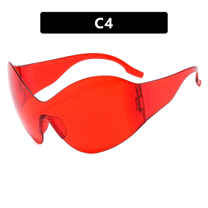 Dame futuristisk solbrille Skanto