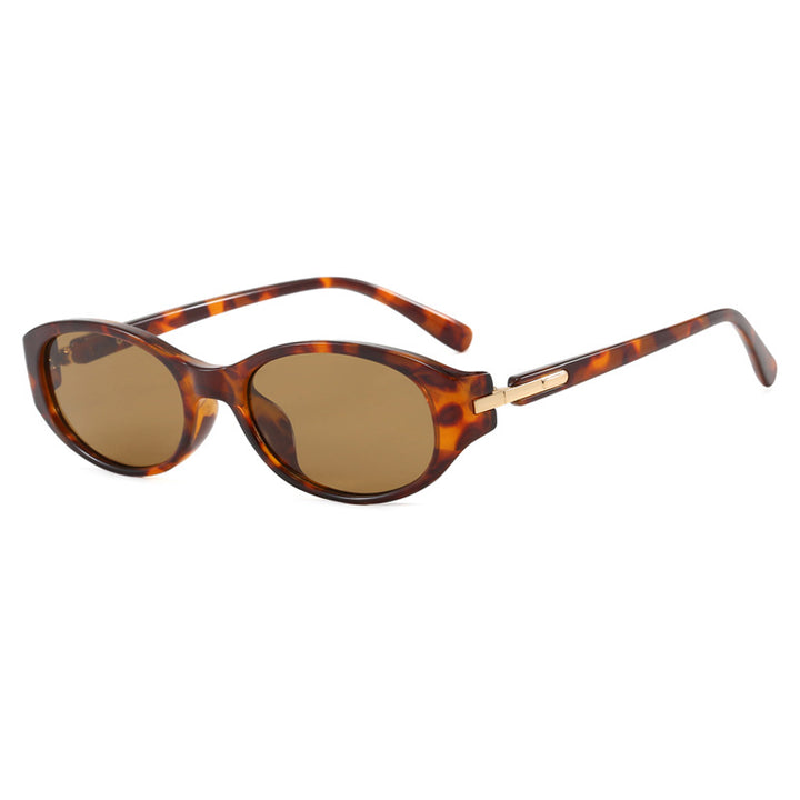 Damen cat-eye solbrille med robust ramme og polariserte linser Skanto