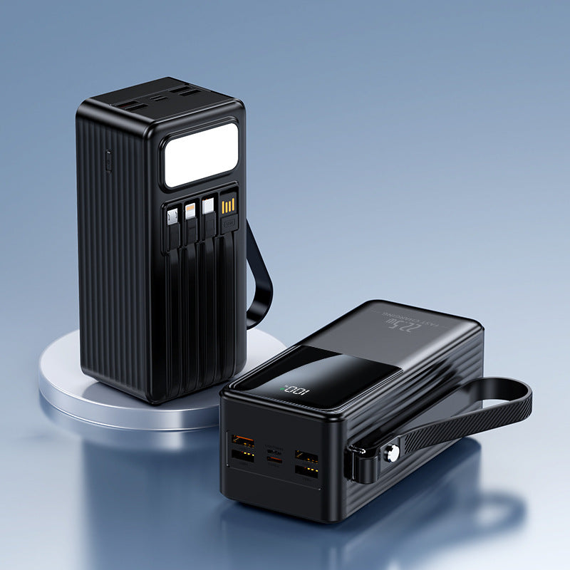 Multifunksjonell Powerbank med LED-belysning Skanto