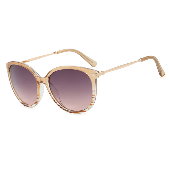 Dame solbriller i trendy Cat-Eye design med lett ramme og UV-beskyttelse Skanto