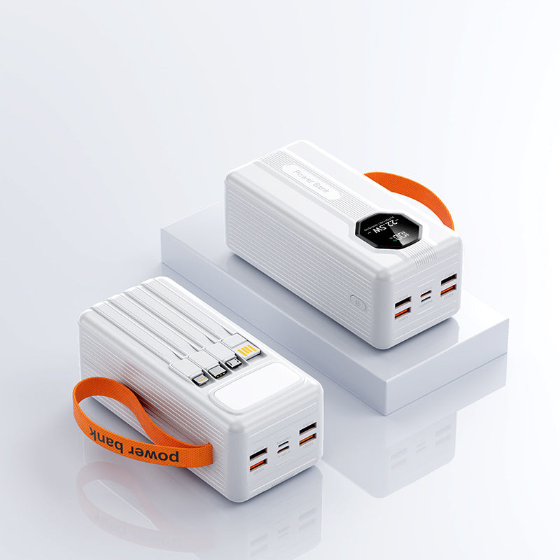 Bærbar hurtiglading powerbank med multifunksjonell USB-tilkobling Skanto