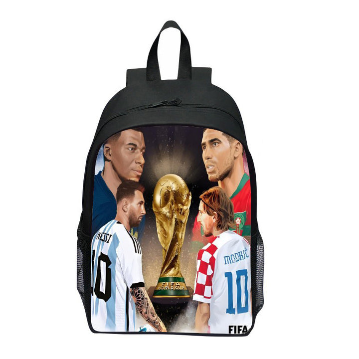 Sporty ryggsekk med Wm-trofé design Skanto