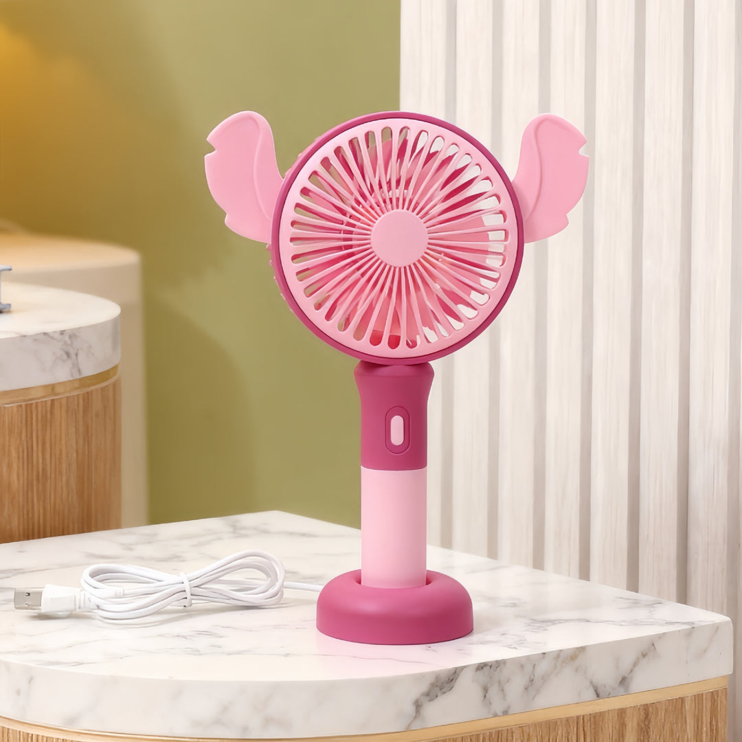 Damer håndvifte med leken design Skanto