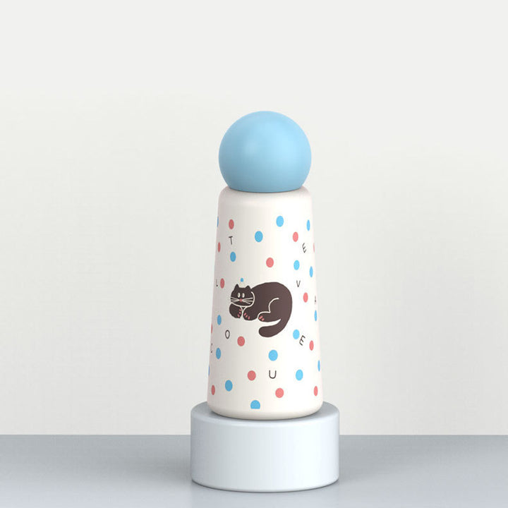 Dame kreativ drikkeflaske med leken kattedesign Skanto
