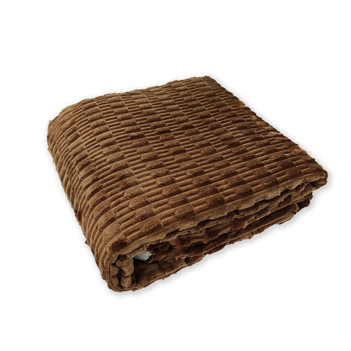 Dame luksuriøs mikrofiber koseteppe Skanto