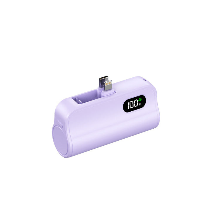 Sammenleggbar powerbank med digital ladingsindikator Skanto