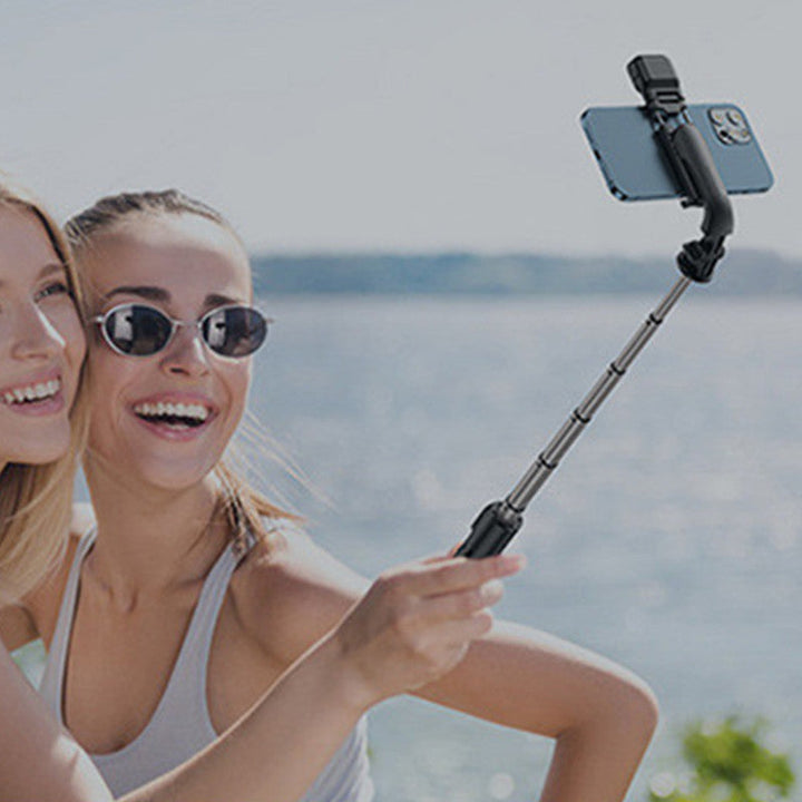 Skanto | Mini bærbar fylllys Bluetooth selfie-stang