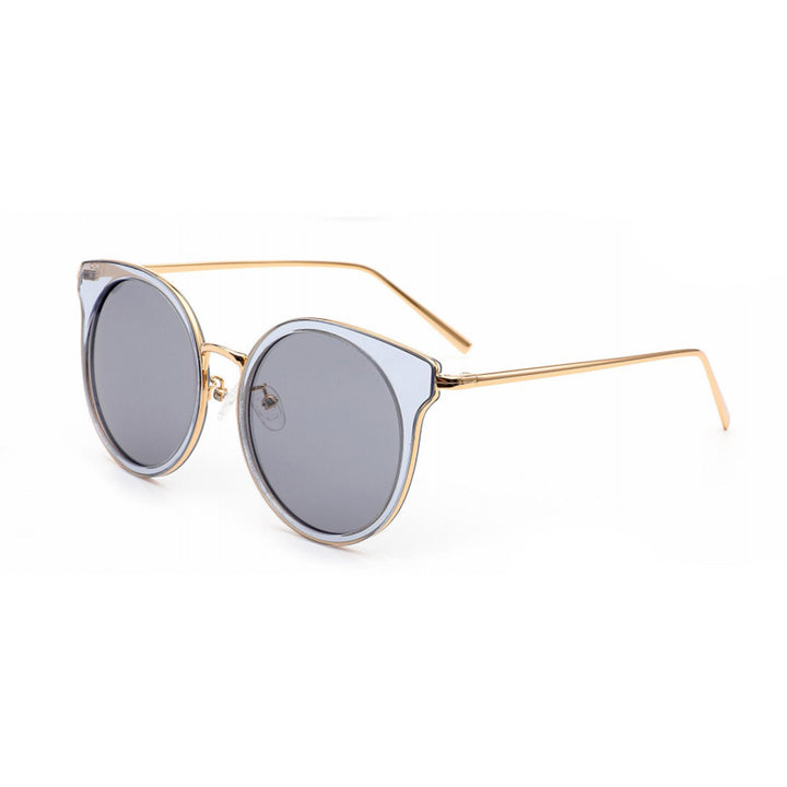 Dame solbrille i trendy katteøye-stil Skanto