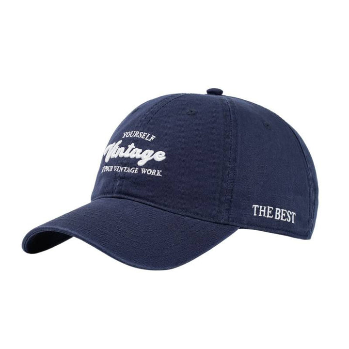 Kvinnenes vintage-inspirerte broderte baseballcap Skanto