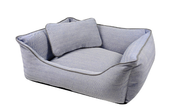 Myk teksturert hundesofa