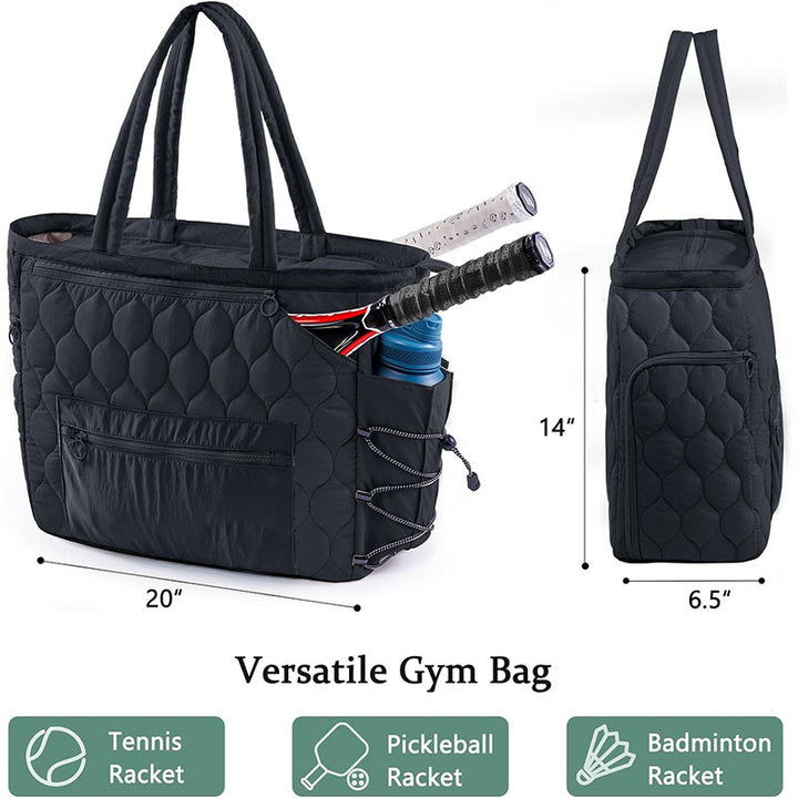 Sportbag med skohylle og mangfoldige rom Skanto