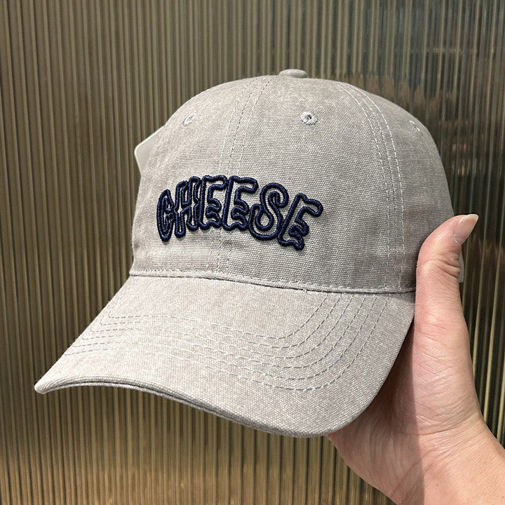 Unisex Brodert Bomull Twill Caps Skanto