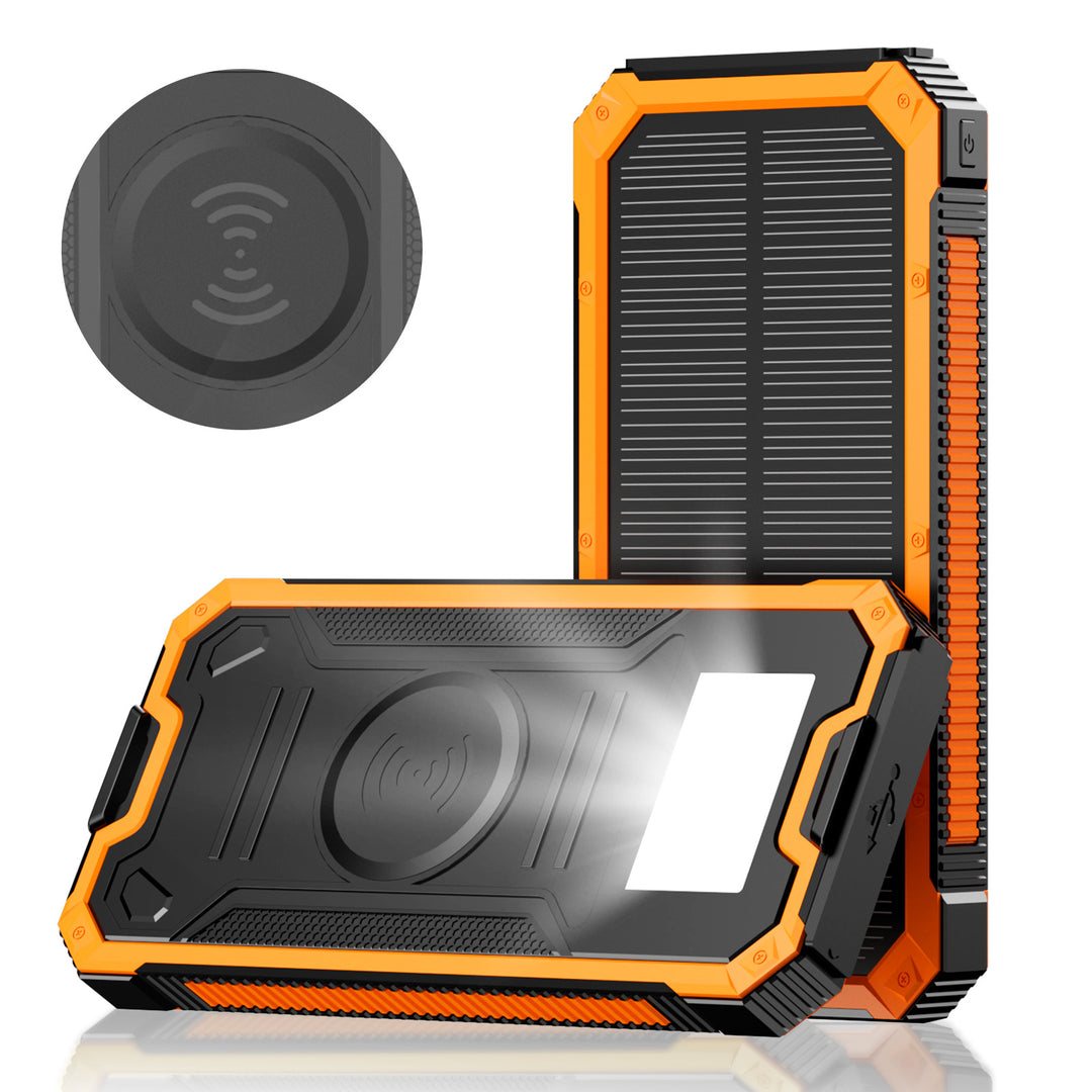 Solar-Powerbank med hurtiglading Skanto