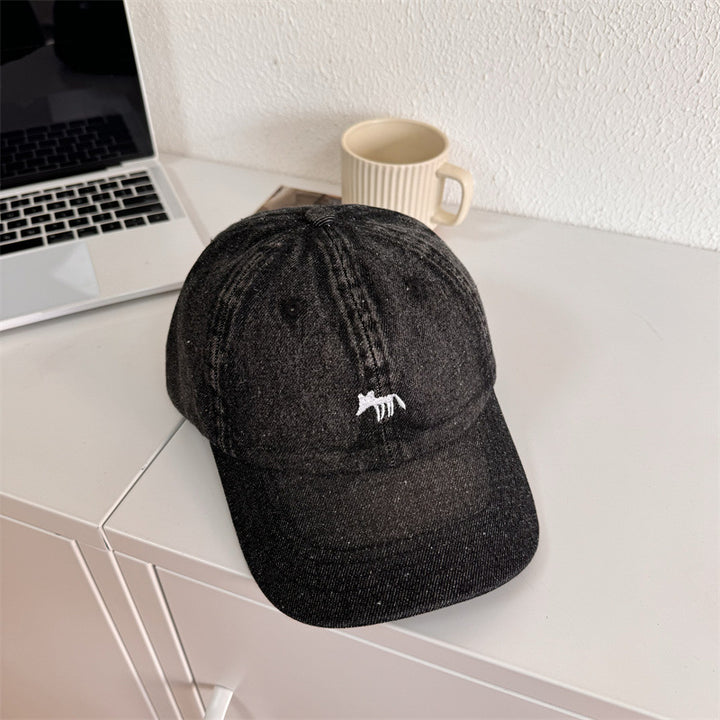 Herre Casual Grafisk Denim Baseball Caps Skanto