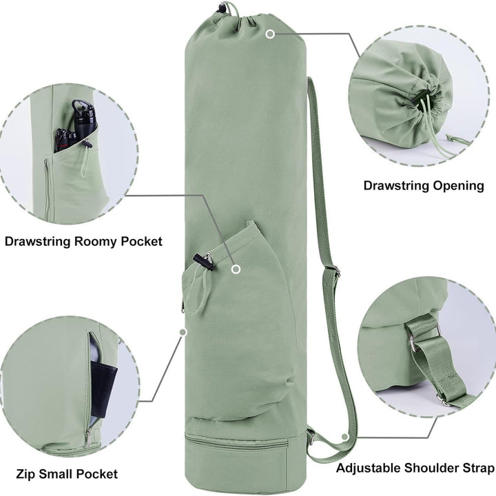 Sporty yogabag with practical compartments Skanto