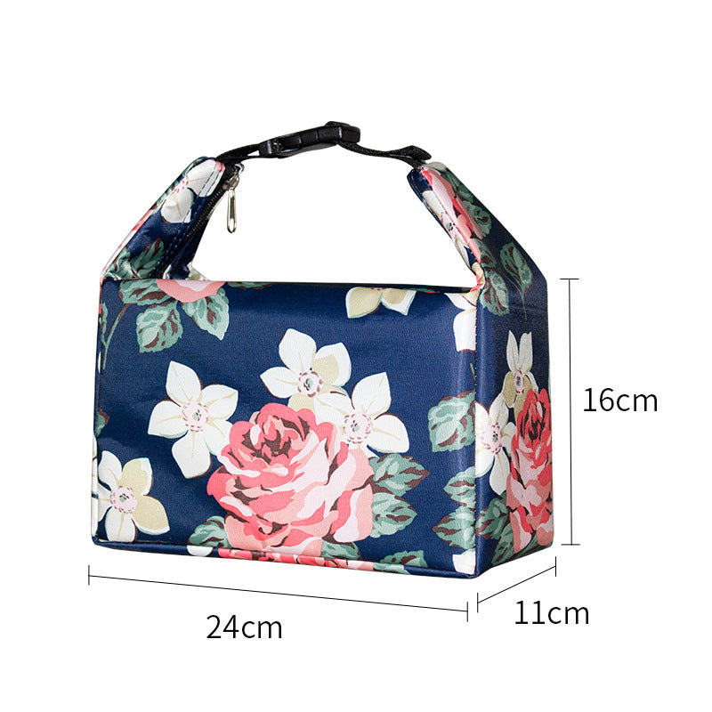 Damer Isolert Blomster-Kjølebag Skanto