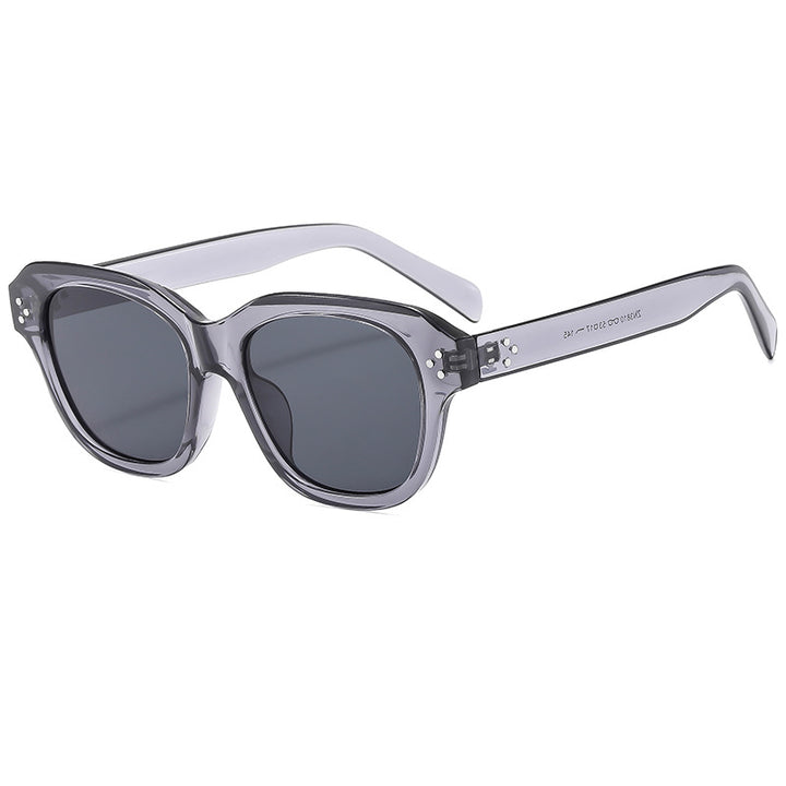 Dame solbrille i elegant retrostil med høyt beskyttende UV-filter Skanto