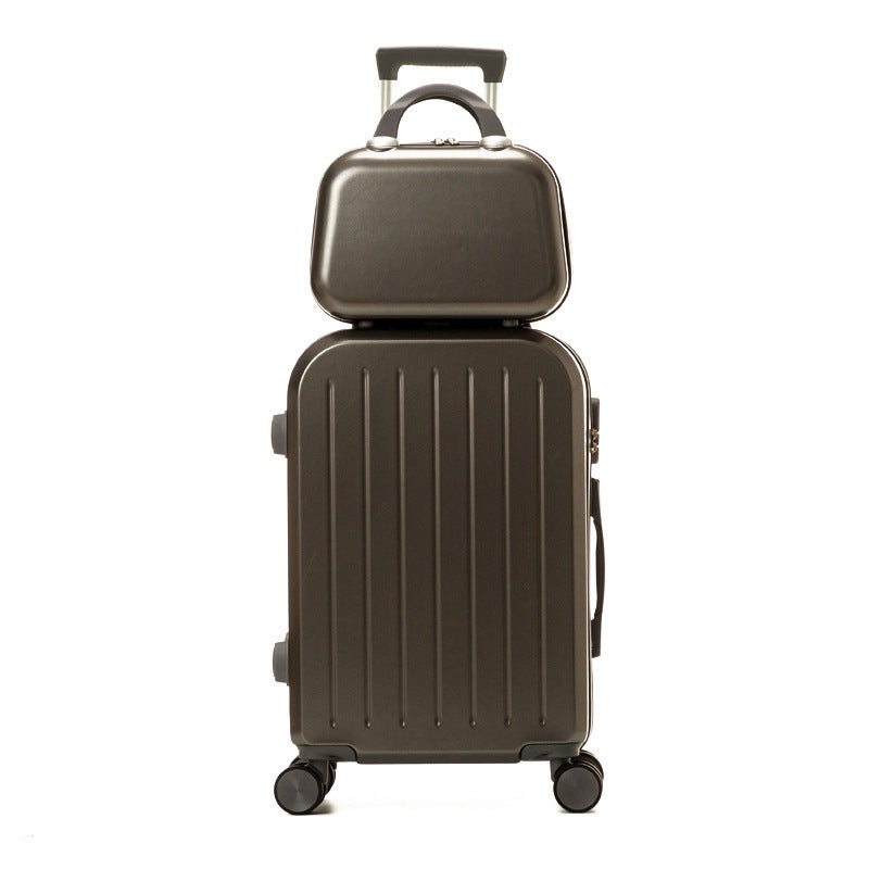 Dual-Layer Hard-Shell Travel Suitcase Skanto