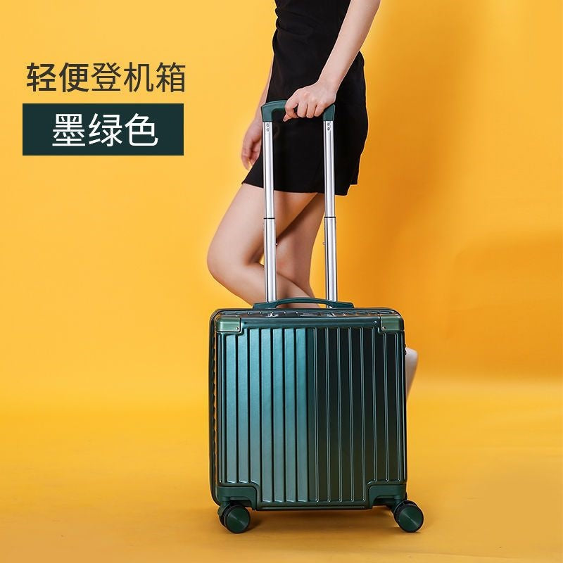 Robust hard shell suitcase in modern design Skanto