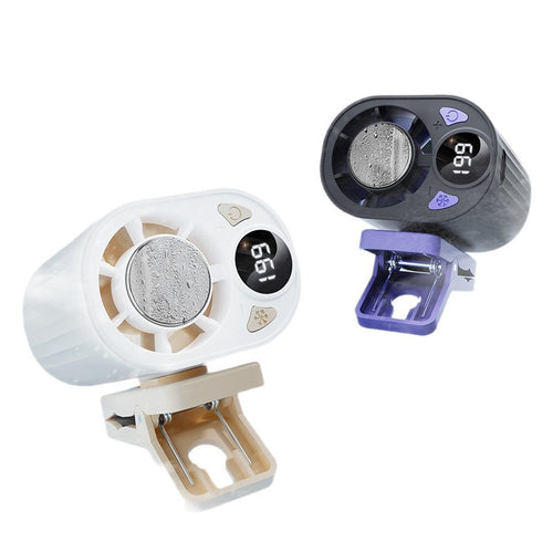 Clip-On Bærbar Digital Kjøleventilator Skanto