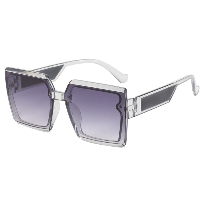 Dame firkantet moderne solbrille Skanto