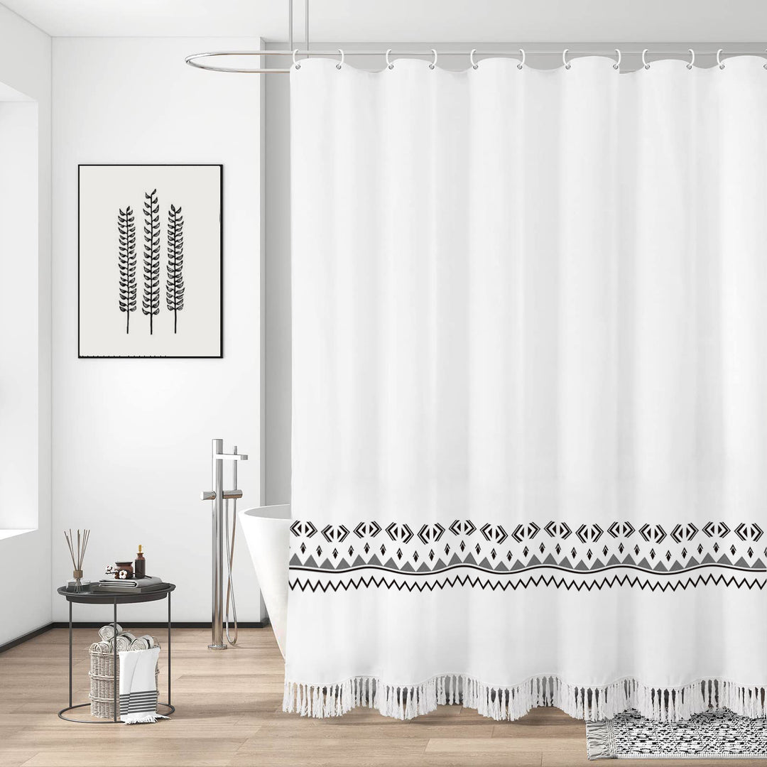 Artisan Stripe Duschgardin Skanto