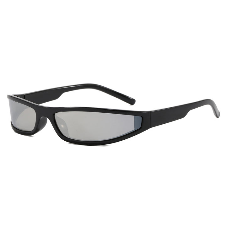 Dame sports solbriller med flatt, aerodynamisk design og UV-beskyttelse Skanto